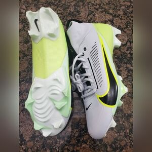 Nike Vapor Edge Pro 360 2 Football Cleats Pure Platinum Black DA5456-004 Mul Sz